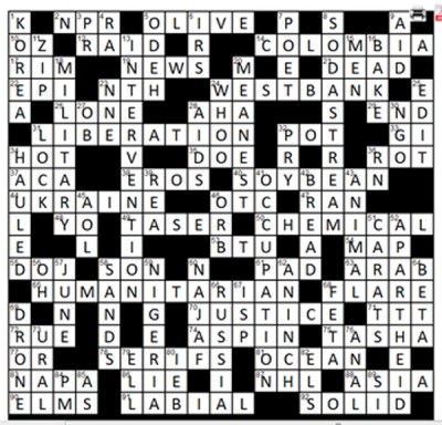 CrosswordKey2014