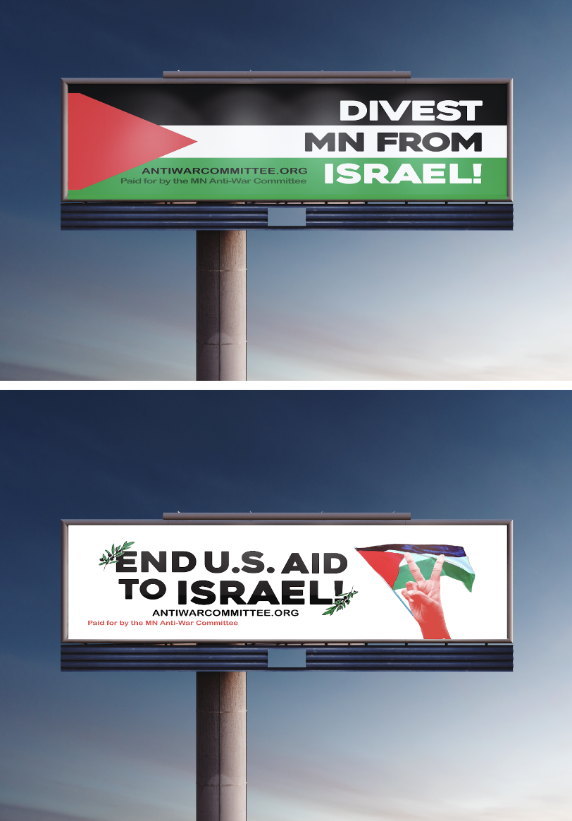 Divest MN from Apartheid Israel Now